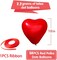 50-Pack 10in Red Heart Latex Balloons – Party Decor for Valentine’s Day, Wedding & Birthday